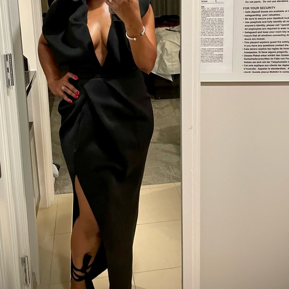 Black Maxi Gown - Picture 5 of 5